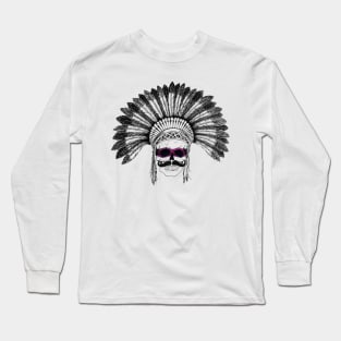 Chief's skull Long Sleeve T-Shirt